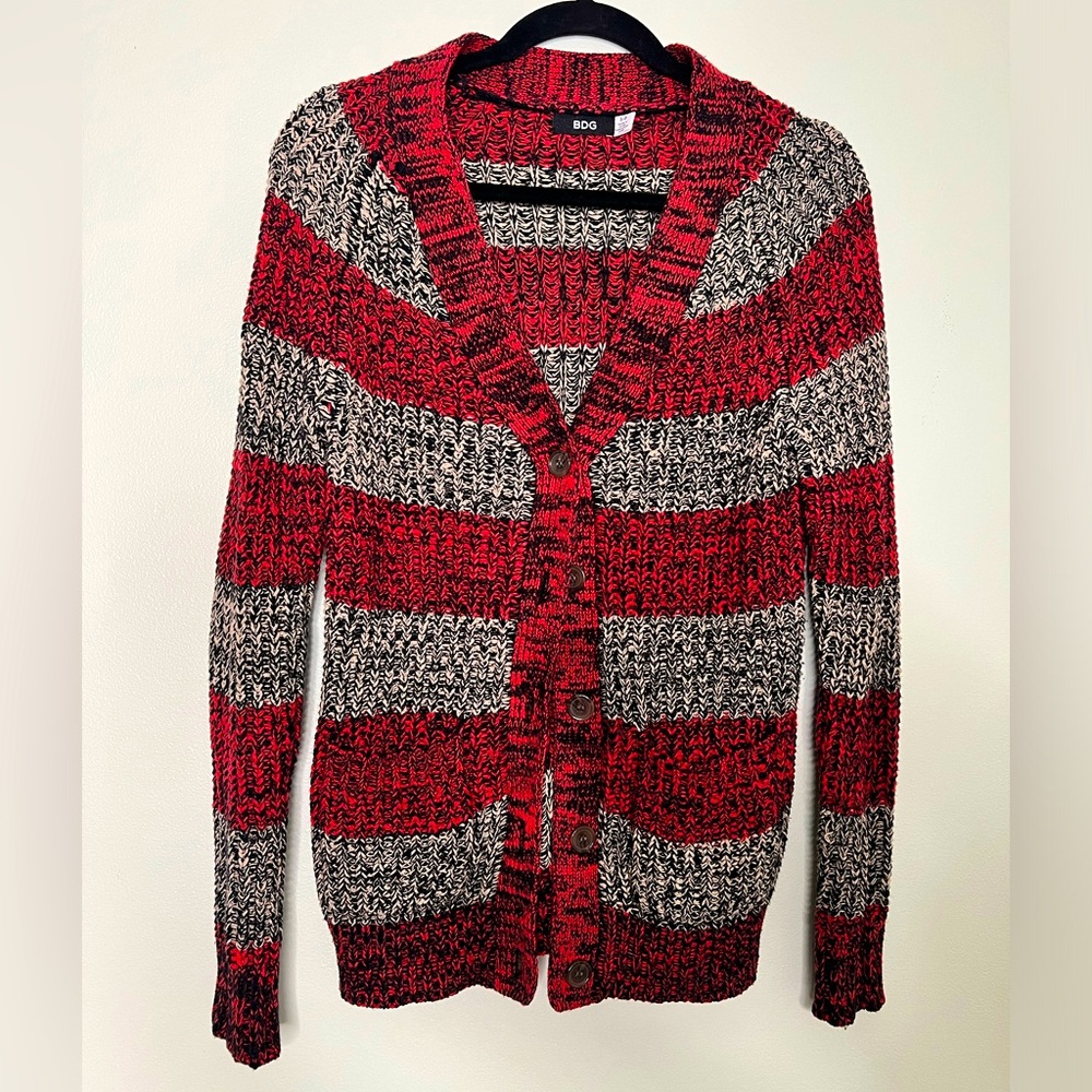 BDG striped cardigan